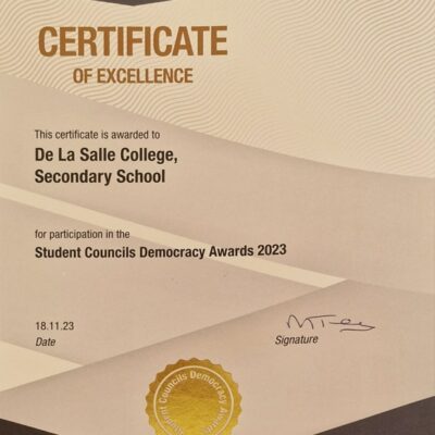 DLSS 07. GOLD LEVEL award from Agenzija Zghazagh1