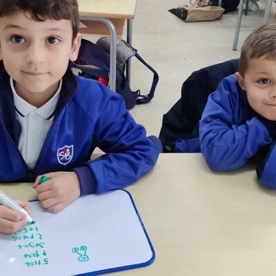 SB 25.Pair work during numeracy in Grade 2 Br Benjamin (5)
