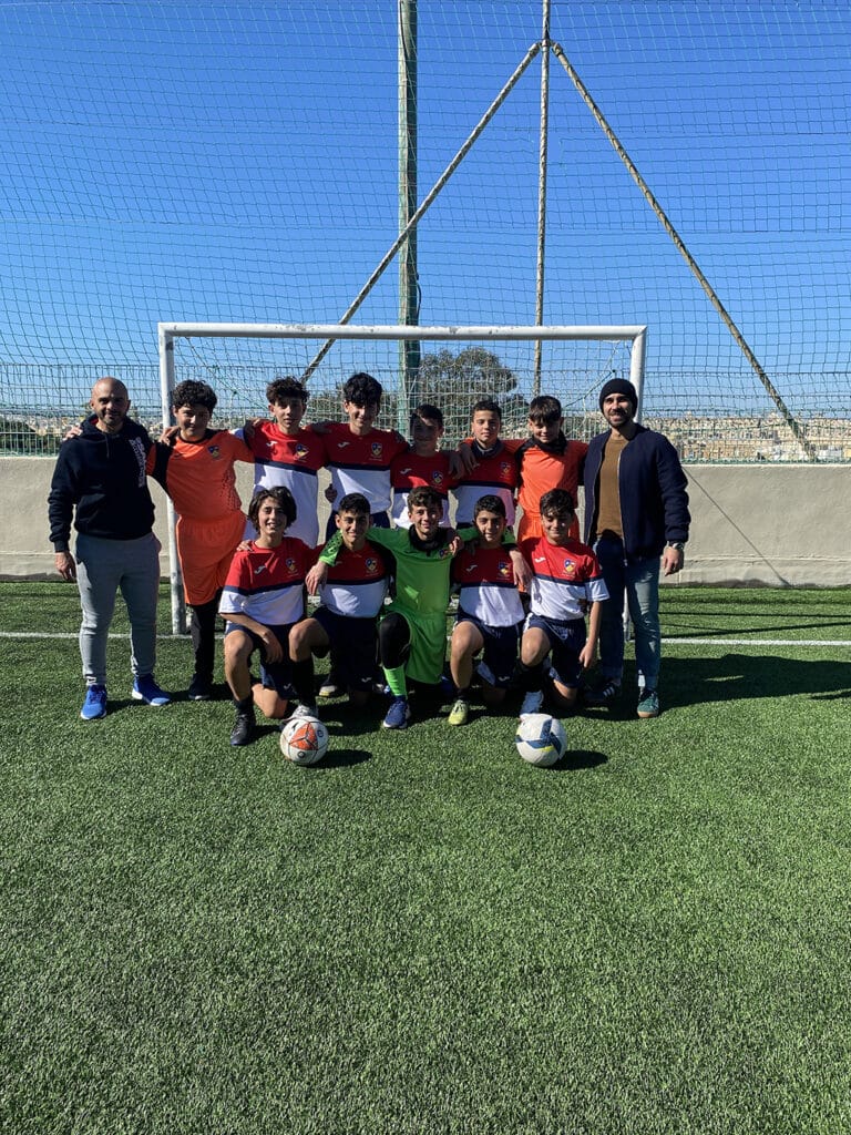 DLSS Feb 52. U13 Football Team