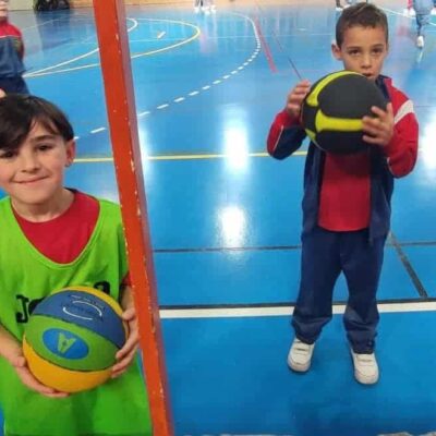 DLSJ Feb 21. Year 4- Basketball sessions during PE lessons (2)