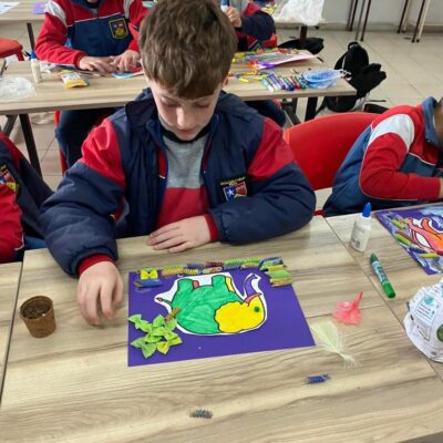 DLSJ Feb 24. Year 5 Pasta Craft- Animal Awareness activity (6)