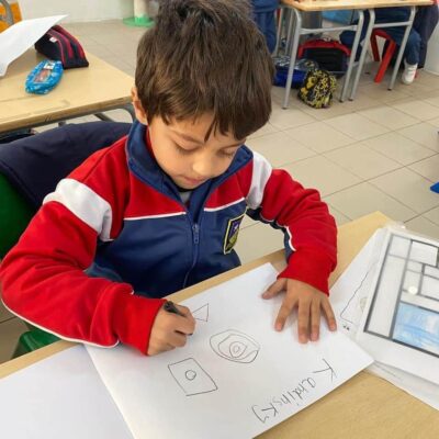 DLSJ Frb 27. Art lesson - Year 1s and Wassily Kandinsky (2)