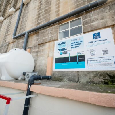 Lasalle 10.Inauguration of the GEO-INF Rainwater Recovery Project (8)