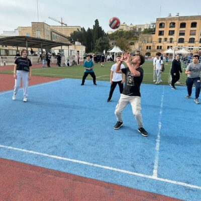 SMCS Jan 15. Volleyball match in preparation for the Olympics Ersamus Project (6)
